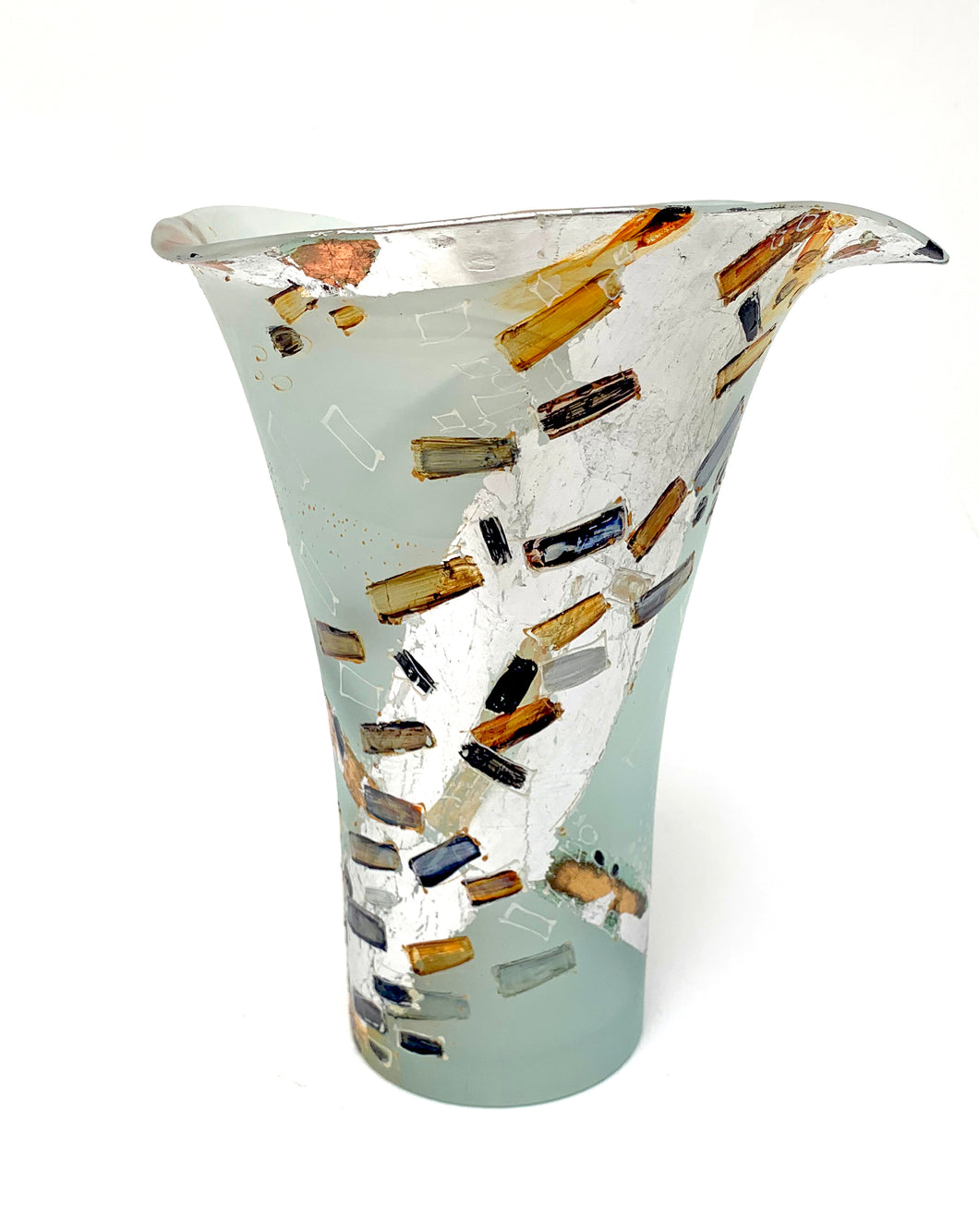 Vase - Silver Ribbon Collection