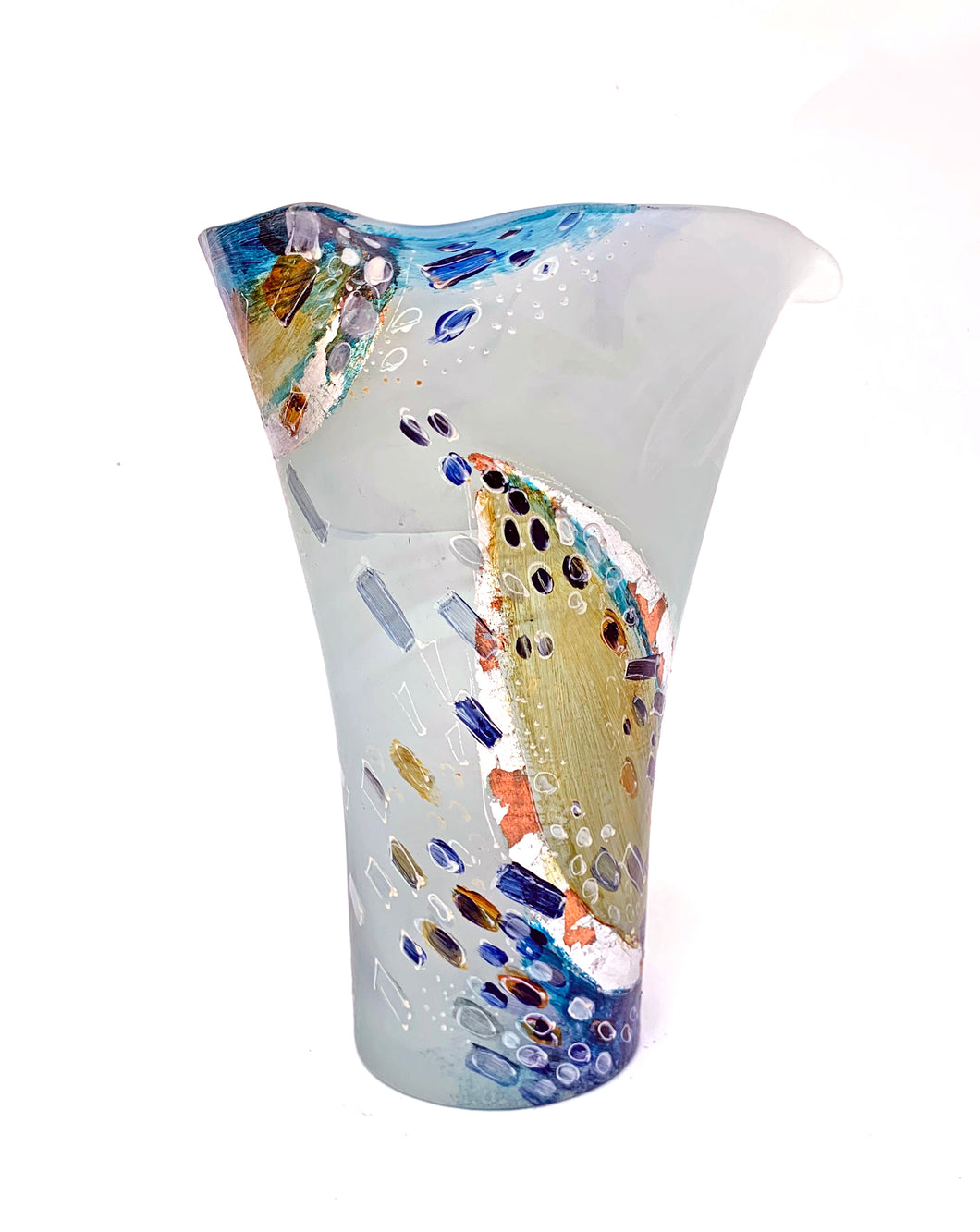 Vase - Abstract Leaf Collection