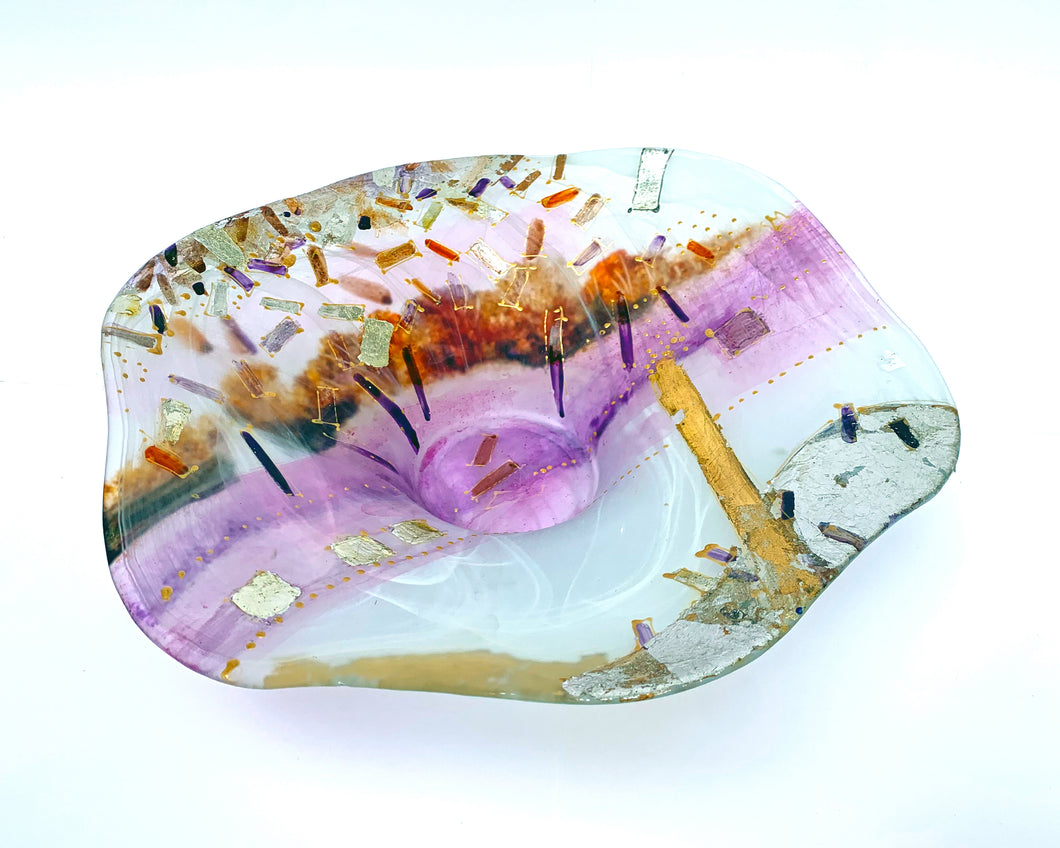 Medium Platter - Purple Forest Collection