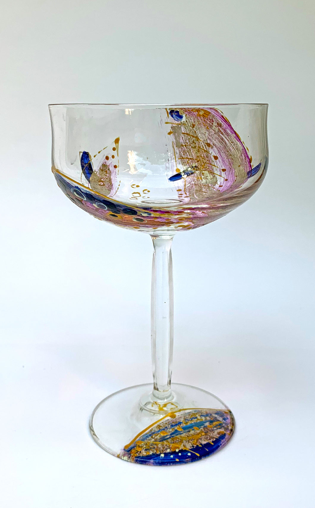 Champagne Coupe - Purple Leaf Collection