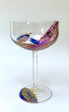 Load image into Gallery viewer, Champagne Coupe - Purple Leaf Collection
