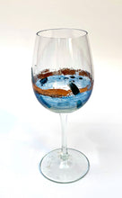 Load image into Gallery viewer, Porto Wine Glass - Copper Swirl Collection
