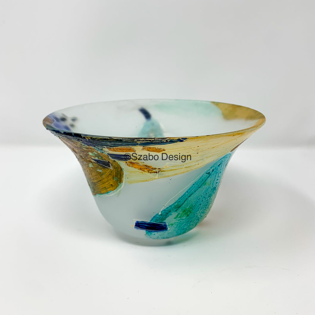 Bowl - Spring Aqua Pear