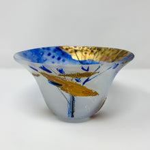 Load image into Gallery viewer, Bowl - Spring Copper and Blue Trees
